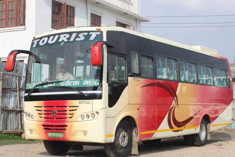 Kathmandu to Chitwan Bus